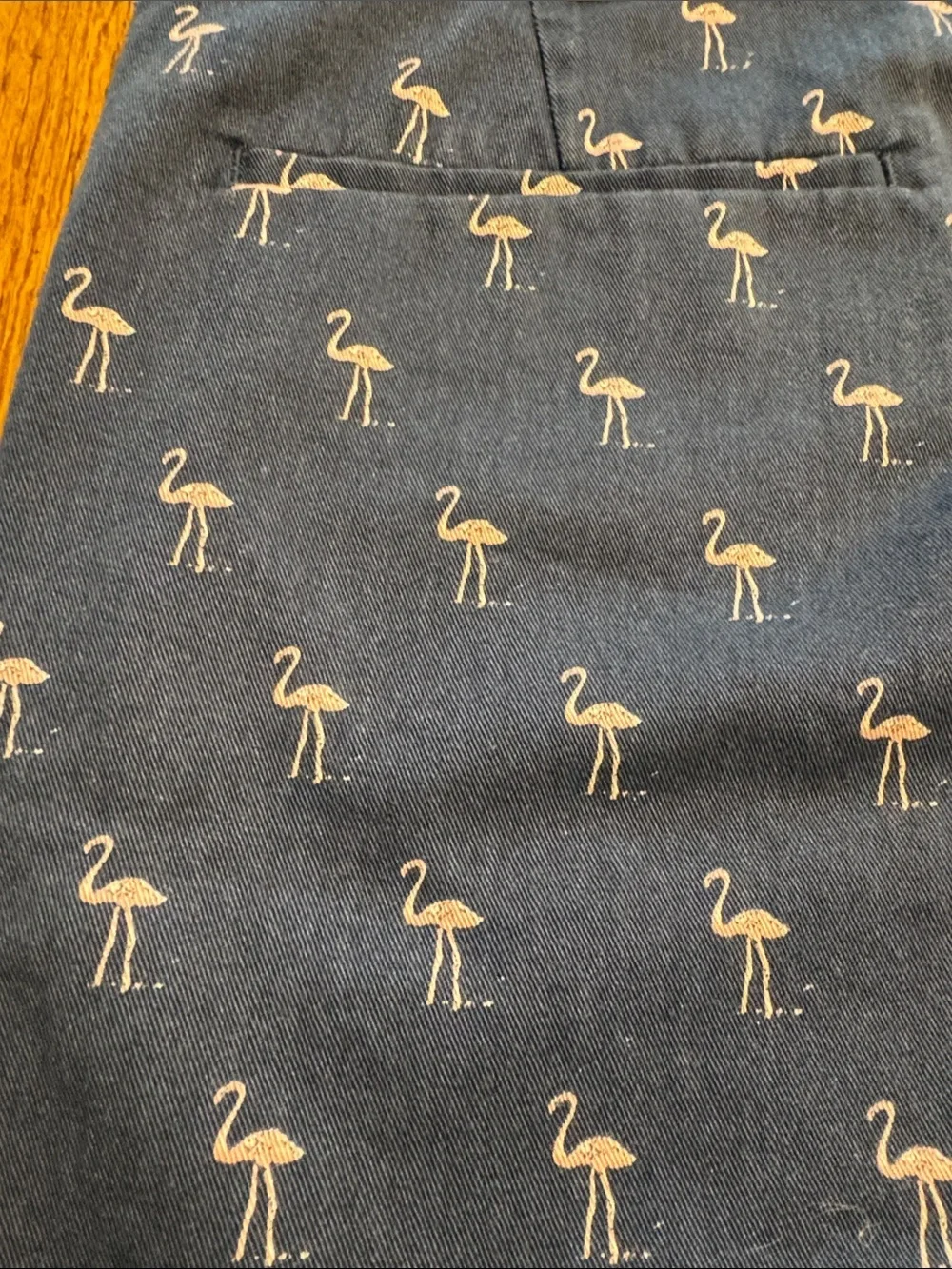 J.CREW men’s flamingo print shorts - Size 33